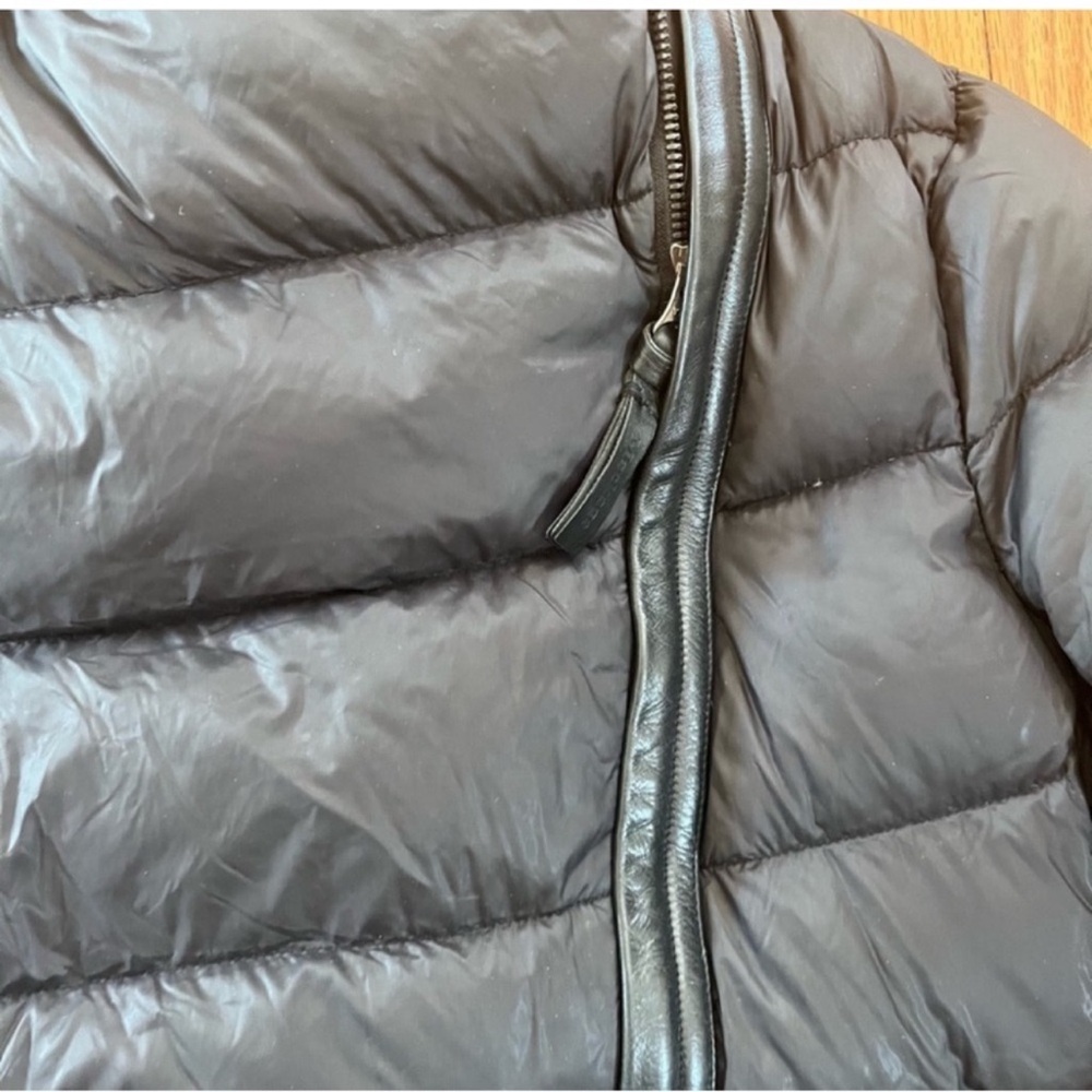 Mackage Yara Asymmetrical Black Puffer Coat - Picture 5 of 12